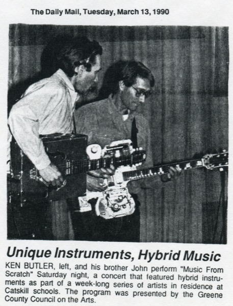 Daily Mail - Unique Instruments Hybrid Music - 1990